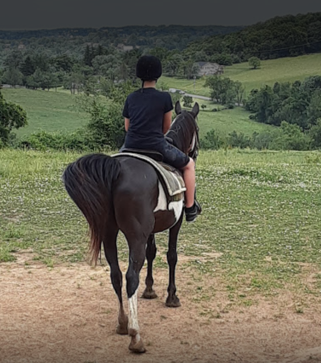 Boy Riding